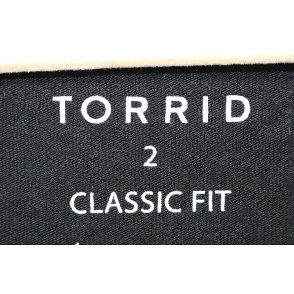 Torrid Classic Fit V-Neck Long Sleeve Tunic-Size 2X-New w/Tags - Picture 6 of 11